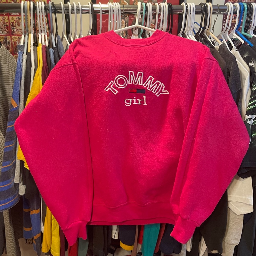 Vintage Tommy Girl Tommy Hilfiger Embroidered Crewneck Sweatshirt